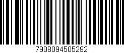Código de barras (EAN, GTIN, SKU, ISBN): '7908094505292'