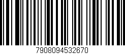Código de barras (EAN, GTIN, SKU, ISBN): '7908094532670'