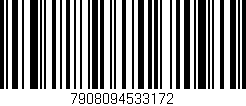 Código de barras (EAN, GTIN, SKU, ISBN): '7908094533172'