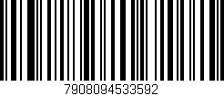 Código de barras (EAN, GTIN, SKU, ISBN): '7908094533592'
