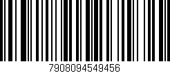 Código de barras (EAN, GTIN, SKU, ISBN): '7908094549456'