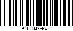 Código de barras (EAN, GTIN, SKU, ISBN): '7908094556430'