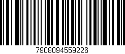 Código de barras (EAN, GTIN, SKU, ISBN): '7908094559226'