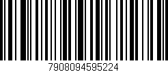 Código de barras (EAN, GTIN, SKU, ISBN): '7908094595224'