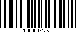 Código de barras (EAN, GTIN, SKU, ISBN): '7908098712504'