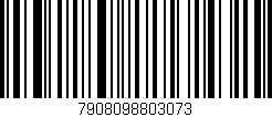 Código de barras (EAN, GTIN, SKU, ISBN): '7908098803073'