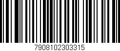 Código de barras (EAN, GTIN, SKU, ISBN): '7908102303315'