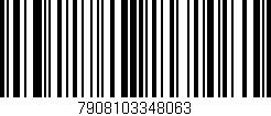 Código de barras (EAN, GTIN, SKU, ISBN): '7908103348063'