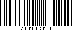Código de barras (EAN, GTIN, SKU, ISBN): '7908103348100'