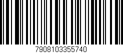 Código de barras (EAN, GTIN, SKU, ISBN): '7908103355740'