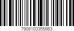 Código de barras (EAN, GTIN, SKU, ISBN): '7908103355863'