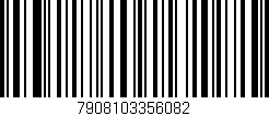 Código de barras (EAN, GTIN, SKU, ISBN): '7908103356082'