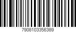 Código de barras (EAN, GTIN, SKU, ISBN): '7908103356389'