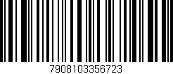Código de barras (EAN, GTIN, SKU, ISBN): '7908103356723'