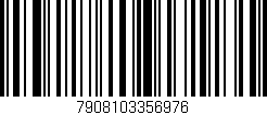 Código de barras (EAN, GTIN, SKU, ISBN): '7908103356976'