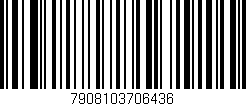 Código de barras (EAN, GTIN, SKU, ISBN): '7908103706436'