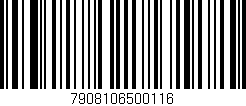 Código de barras (EAN, GTIN, SKU, ISBN): '7908106500116'