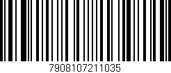 Código de barras (EAN, GTIN, SKU, ISBN): '7908107211035'