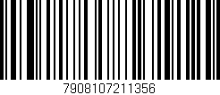 Código de barras (EAN, GTIN, SKU, ISBN): '7908107211356'