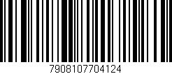Código de barras (EAN, GTIN, SKU, ISBN): '7908107704124'