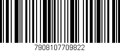 Código de barras (EAN, GTIN, SKU, ISBN): '7908107709822'