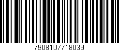 Código de barras (EAN, GTIN, SKU, ISBN): '7908107718039'