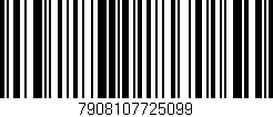 Código de barras (EAN, GTIN, SKU, ISBN): '7908107725099'