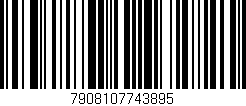 Código de barras (EAN, GTIN, SKU, ISBN): '7908107743895'