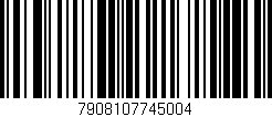 Código de barras (EAN, GTIN, SKU, ISBN): '7908107745004'