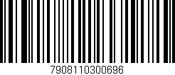 Código de barras (EAN, GTIN, SKU, ISBN): '7908110300696'