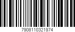 Código de barras (EAN, GTIN, SKU, ISBN): '7908110321974'