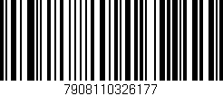Código de barras (EAN, GTIN, SKU, ISBN): '7908110326177'