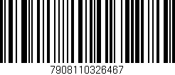 Código de barras (EAN, GTIN, SKU, ISBN): '7908110326467'