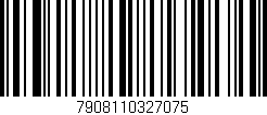 Código de barras (EAN, GTIN, SKU, ISBN): '7908110327075'