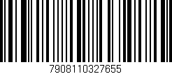 Código de barras (EAN, GTIN, SKU, ISBN): '7908110327655'
