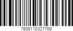 Código de barras (EAN, GTIN, SKU, ISBN): '7908110327709'