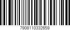 Código de barras (EAN, GTIN, SKU, ISBN): '7908110332659'