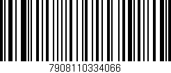 Código de barras (EAN, GTIN, SKU, ISBN): '7908110334066'