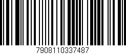 Código de barras (EAN, GTIN, SKU, ISBN): '7908110337487'