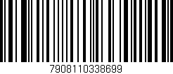 Código de barras (EAN, GTIN, SKU, ISBN): '7908110338699'