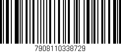 Código de barras (EAN, GTIN, SKU, ISBN): '7908110338729'