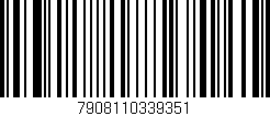 Código de barras (EAN, GTIN, SKU, ISBN): '7908110339351'