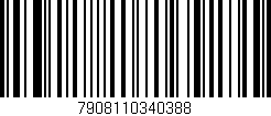 Código de barras (EAN, GTIN, SKU, ISBN): '7908110340388'