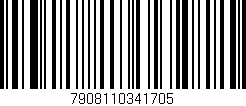Código de barras (EAN, GTIN, SKU, ISBN): '7908110341705'
