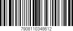 Código de barras (EAN, GTIN, SKU, ISBN): '7908110348612'