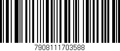 Código de barras (EAN, GTIN, SKU, ISBN): '7908111703588'