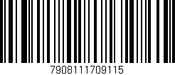 Código de barras (EAN, GTIN, SKU, ISBN): '7908111709115'