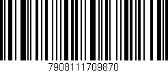 Código de barras (EAN, GTIN, SKU, ISBN): '7908111709870'