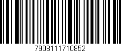 Código de barras (EAN, GTIN, SKU, ISBN): '7908111710852'