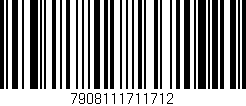 Código de barras (EAN, GTIN, SKU, ISBN): '7908111711712'